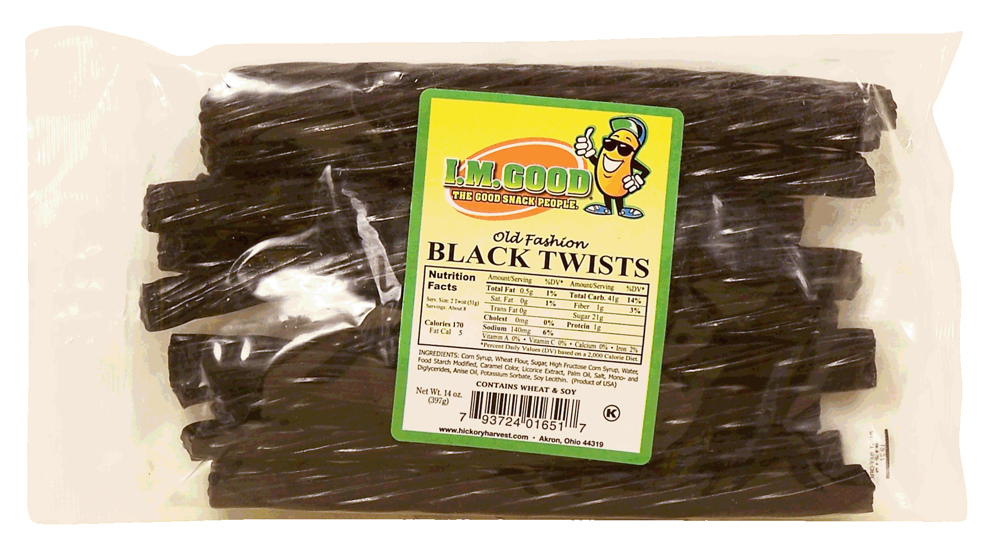 I.M. Good  old fashioned black twists, licorice Full-Size Picture